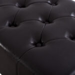 ΤΑΜΠΟΥΡΕ ΥΠΟΠΟΔΙΟ T.CHESTERFIELD EMMA LH10.226.01 PU 80x44x39Y εκ.ΣΚ.ΚΑΦΕ - Image 5