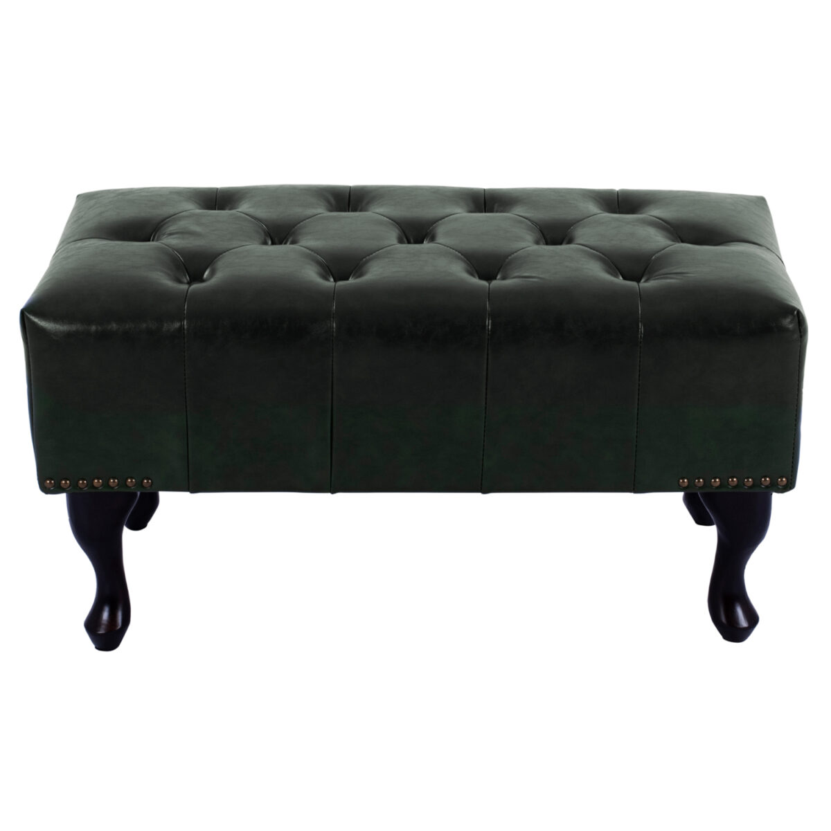 ΤΑΜΠΟΥΡΕ ΥΠΟΠΟΔΙΟ T.CHESTERFIELD EMMA LH10.226.08 PU ΚΥΠΑΡΙΣΣΙ-ΜΑΥΡΑ ΠΟΔΙΑ 80x45x39Yεκ. - Image 3