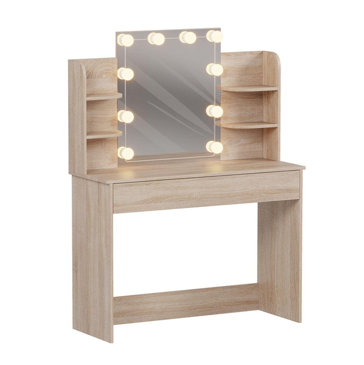 ΤΟΥΑΛΕΤΑ ΜΕ ΦΩΤΙΣΜΟ LED-ΡΑΦΙΑ-ΣΥΡΤΑΡΙΑ LAURYN LH10.2502.01 SONAMA 108x40x140Υεκ - Image 1