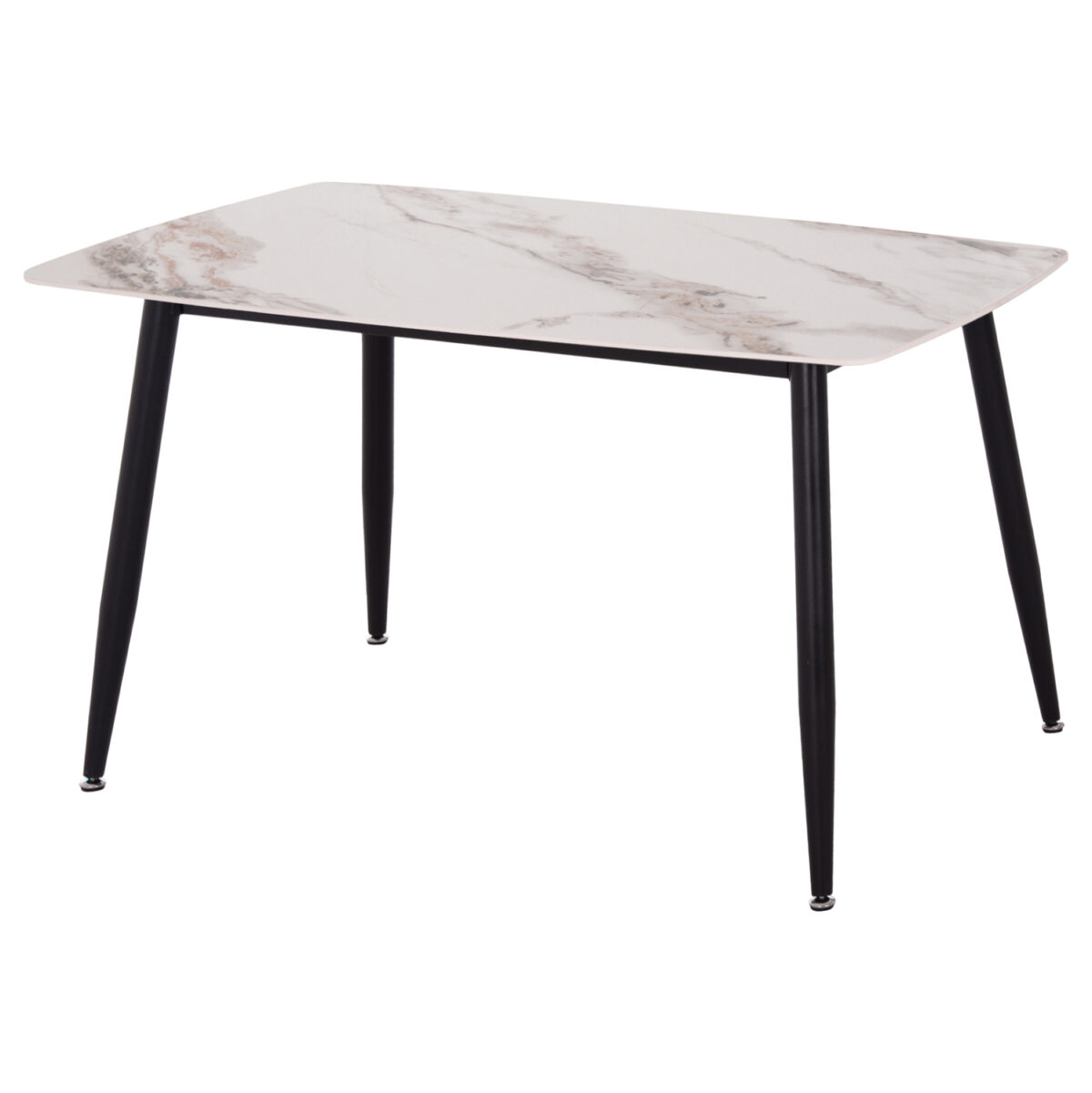 ΤΡΑΠΕΖΙ RAVEN LH10.9854.04 ΚΕΡΑΜΙΚΟ TOP ΜΕ ΟΨΗ ΜΑΡΜΑΡΟΥ τ.CALACATTA 120x70x73Υεκ. - Image 4