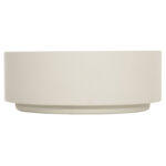 ΤΡΑΠΕΖΙ ΜΕΣΗΣ ΣΤΡΟΓΓΥΛΟ KYOKO LH10.6579.02 ΜΠΕΖ FIBER CEMENT Φ90x34Υεκ. - Image 3