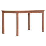 ΤΡΑΠΕΖΙ ΟΡΘΟΓΩΝΙΟ PRESSCOT LH10.18123 ΞΥΛΟ TEAK--ΦΥΣΙΚΟ 140x80x76Υεκ. - Image 4