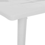 ΤΡΑΠΕΖΙ ΠΛΑΣΤΙΚΟ 70X120X70εκ. ΛΕΥΚΟ 303002034 - Image 5