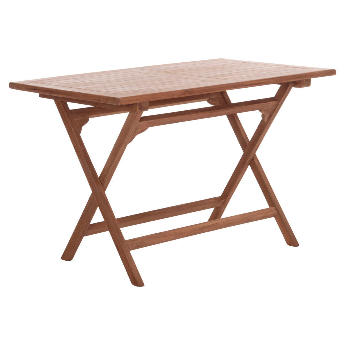 ΤΡΑΠΕΖΙ ΠΤΥΣΣΟΜΕΝΟ ΟΡΘΟΓΩΝΙΟ ERIS LH10.18117 ΞΥΛΟ TEAK--ΦΥΣΙΚΟ 120x70x76Υεκ. - Image 4