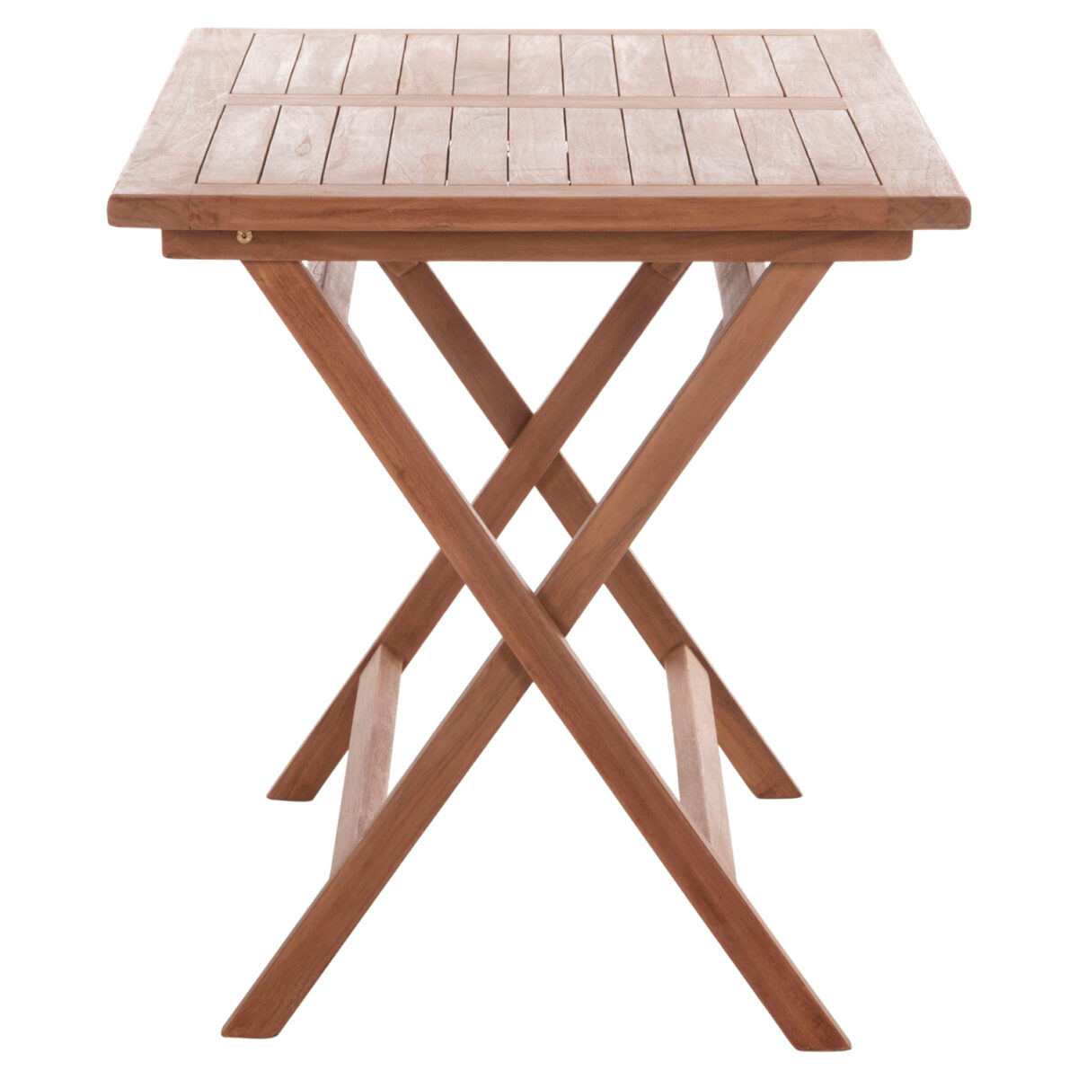 ΤΡΑΠΕΖΙ ΠΤΥΣΣΟΜΕΝΟ ΟΡΘΟΓΩΝΙΟ ERIS LH10.18117 ΞΥΛΟ TEAK--ΦΥΣΙΚΟ 120x70x76Υεκ. - Image 5