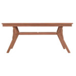 ΤΡΑΠΕΖΙ ΤΡΑΠΕΖΑΡΙΑΣ WONDER LH10.18116 ΞΥΛΟ TEAK--ΦΥΣΙΚΟ 180x91x75Υεκ. - Image 3