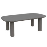 ΤΡΑΠΕΖΙ ΤΡΑΠΕΖΑΡΙΑΣ KIORA LH10.6597.01 ΓΚΡΙ FIBER CEMENT 200x100x75Υεκ
