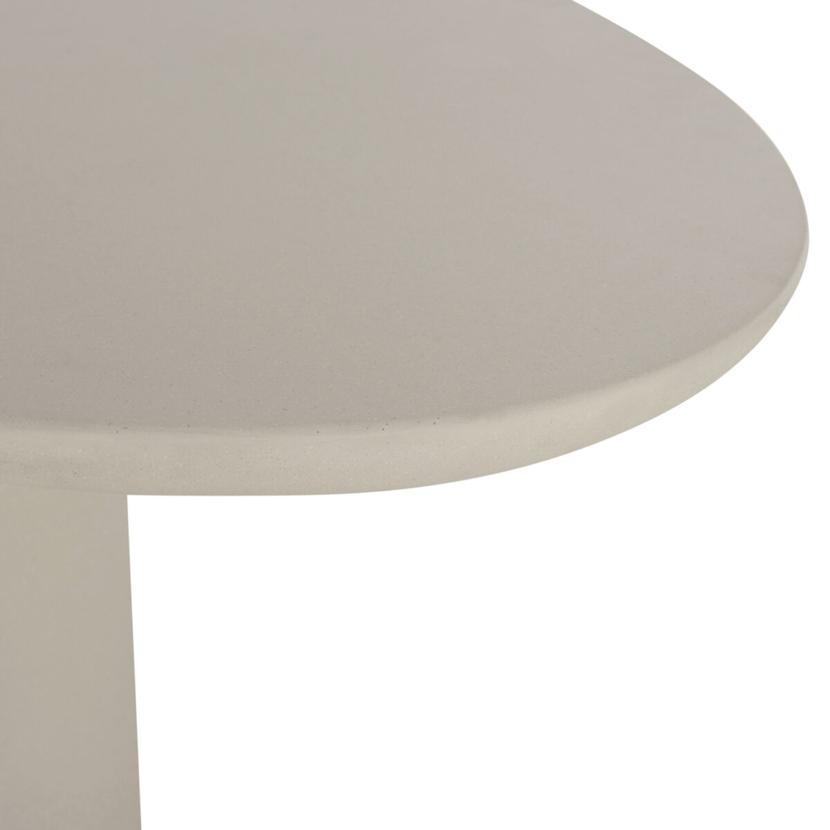 ΤΡΑΠΕΖΙ ΤΡΑΠΕΖΑΡΙΑΣ ΟΒΑΛ BRECCAN LH10.6577.02 ΜΠΕΖ FIBER CEMENT 240x100x75Υεκ. - Image 5