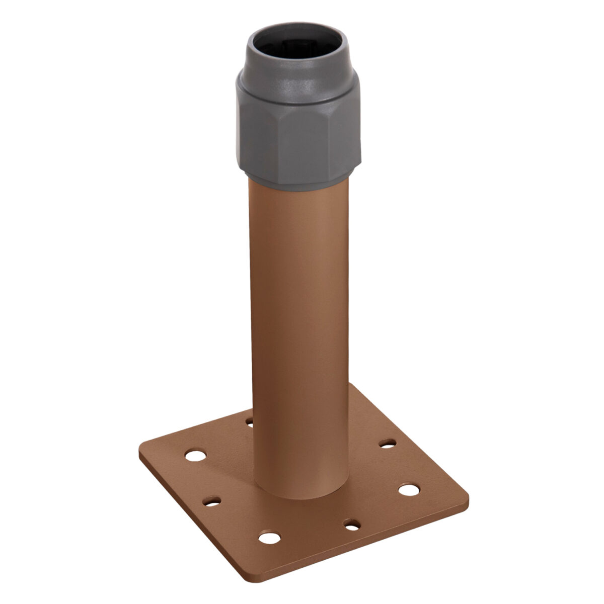 ΒΑΣΗ ΟΜΠΡΕΛΑΣ ΑΛΟΥΜΙΝΙΟΥ LH10.6607.02 HEAT TRANSFER ΑΛΟΥΜΙΝΙΟ 18x18x30Υεκ. - Image 1