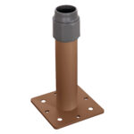 ΒΑΣΗ ΟΜΠΡΕΛΑΣ ΑΛΟΥΜΙΝΙΟΥ LH10.6607.02 HEAT TRANSFER ΑΛΟΥΜΙΝΙΟ 18x18x30Υεκ.