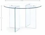 Τραπέζι Crystal Round - Image 2
