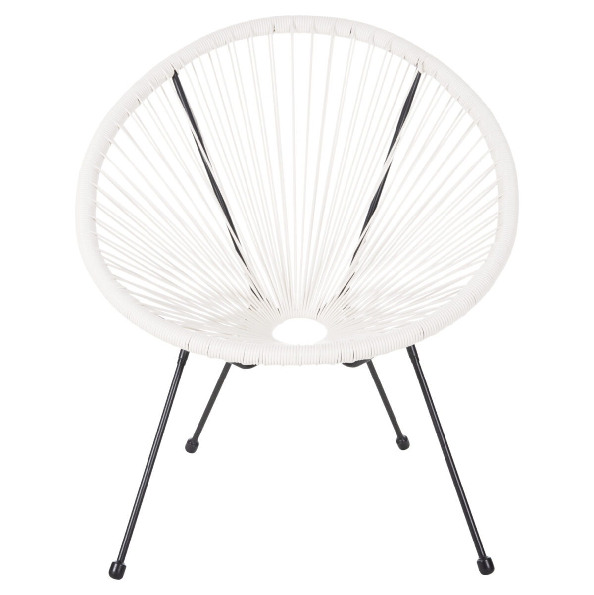 ΣΕΤ ΕΞΩΤΕΡΙΚΟΥ ΧΩΡΟΥ 3ΤΜΧ ACAPULCO LH10.11861.12 P.E.RATTAN ΛΕΥΚΟ-ΜΕΤΑΛΛΟ ΣΕ ΜΑΥΡΟ - Image 4