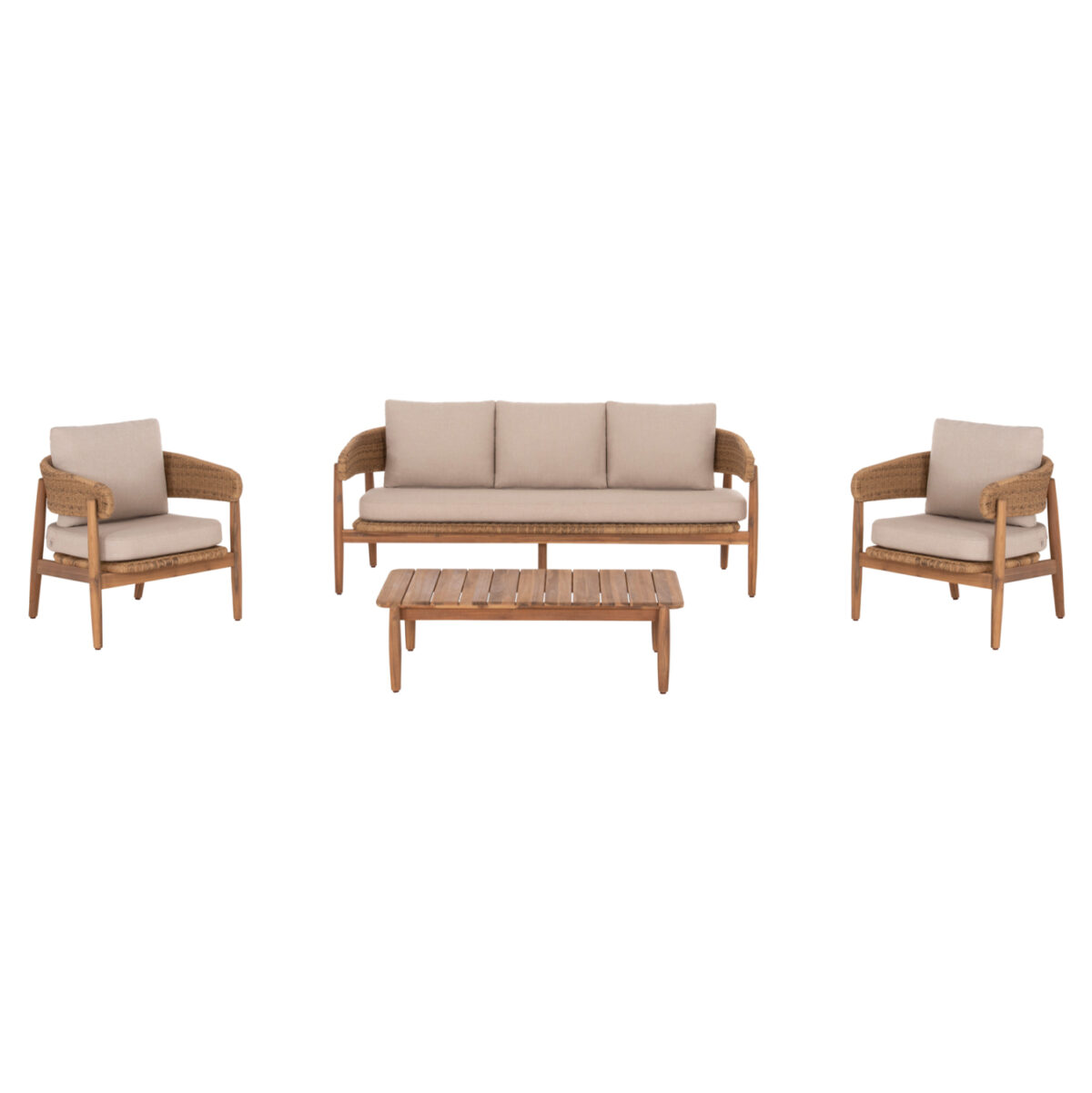 set-saloni-exchoroy-4tmch-fb96449-xylo-a ΣΕΤ ΣΑΛΟΝΙ ΕΞ.ΧΩΡΟΥ 4ΤΜΧ TERRA LH10.6449 ΞΥΛΟ ΑΚΑΚΙΑΣ-ΣΧΟΙΝΙ-ΜΑΞΙΛΑΡΙΑ ΜΠΕΖ - Image 1