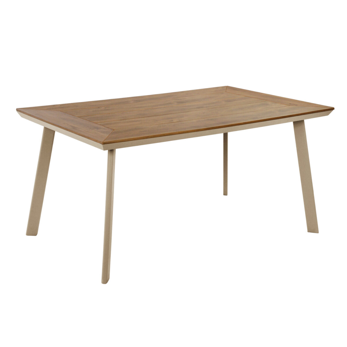 trapezi-aloyminioy-me-polywood-fb9513204 ΤΡΑΠΕΖΙ ΑΛΟΥΜΙΝΙΟΥ ΜΕ POLYWOOD TABER LH10.5132.04 ΚΑΠΟΥΤΣΙΝΟ 160x92x72Υεκ - Image 1