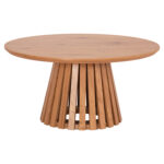 ΤΡΑΠΕΖΙ ΣΑΛΟΝΙΟΥ TALBERT LH10.18024 MDF ΣΕ ΑΝΟΙΧΤΟ ΦΥΣΙΚΟ ΞΥΛΟΥ Φ80x40,5Υεκ.