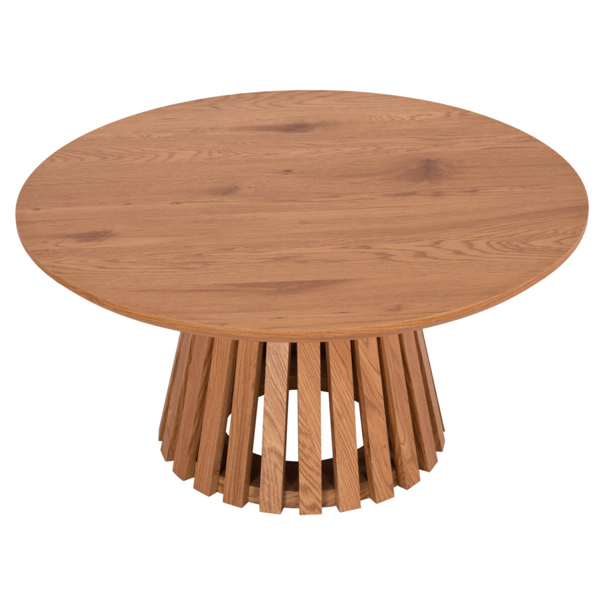 ΤΡΑΠΕΖΙ ΣΑΛΟΝΙΟΥ TALBERT LH10.18024 MDF ΣΕ ΑΝΟΙΧΤΟ ΦΥΣΙΚΟ ΞΥΛΟΥ Φ80x40,5Υεκ. - Image 4