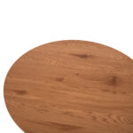 ΤΡΑΠΕΖΙ ΣΑΛΟΝΙΟΥ TALBERT LH10.18024 MDF ΣΕ ΑΝΟΙΧΤΟ ΦΥΣΙΚΟ ΞΥΛΟΥ Φ80x40,5Υεκ. - Image 5