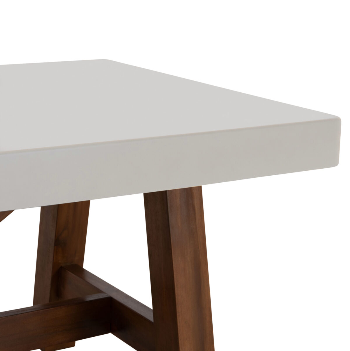ΤΡΑΠΕΖΙ ΤΡΑΠΕΖΑΡΙΑΣ FIBER CEMENT & ΞΥΛΟ ΑΚΑΚΙΑΣ MAEVE LH10.6575.02 ΜΠΕΖ 200x100x75Υεκ - Image 5