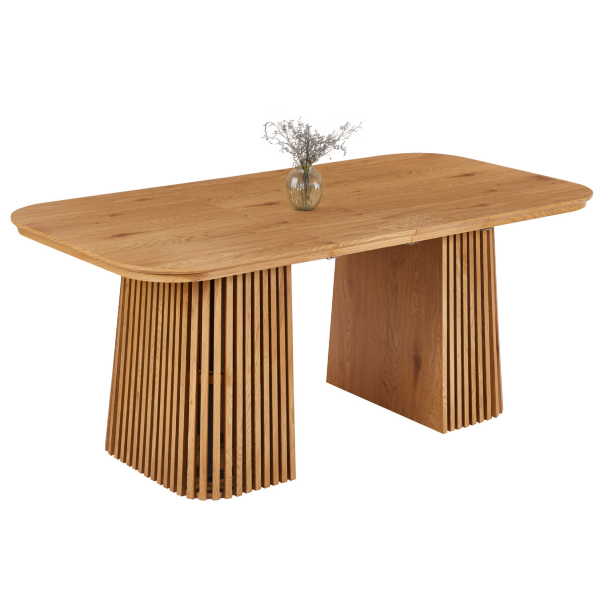 ΤΡΑΠΕΖΙ ΤΡΑΠΕΖΑΡΙΑΣ ΕΠΕΚΤΕΙΝΟΜΕΝΟ VERLO LH10.18436 MDF ΣΕ ΦΥΣΙΚΟ 120/150/180x90x75Υεκ. - Image 1