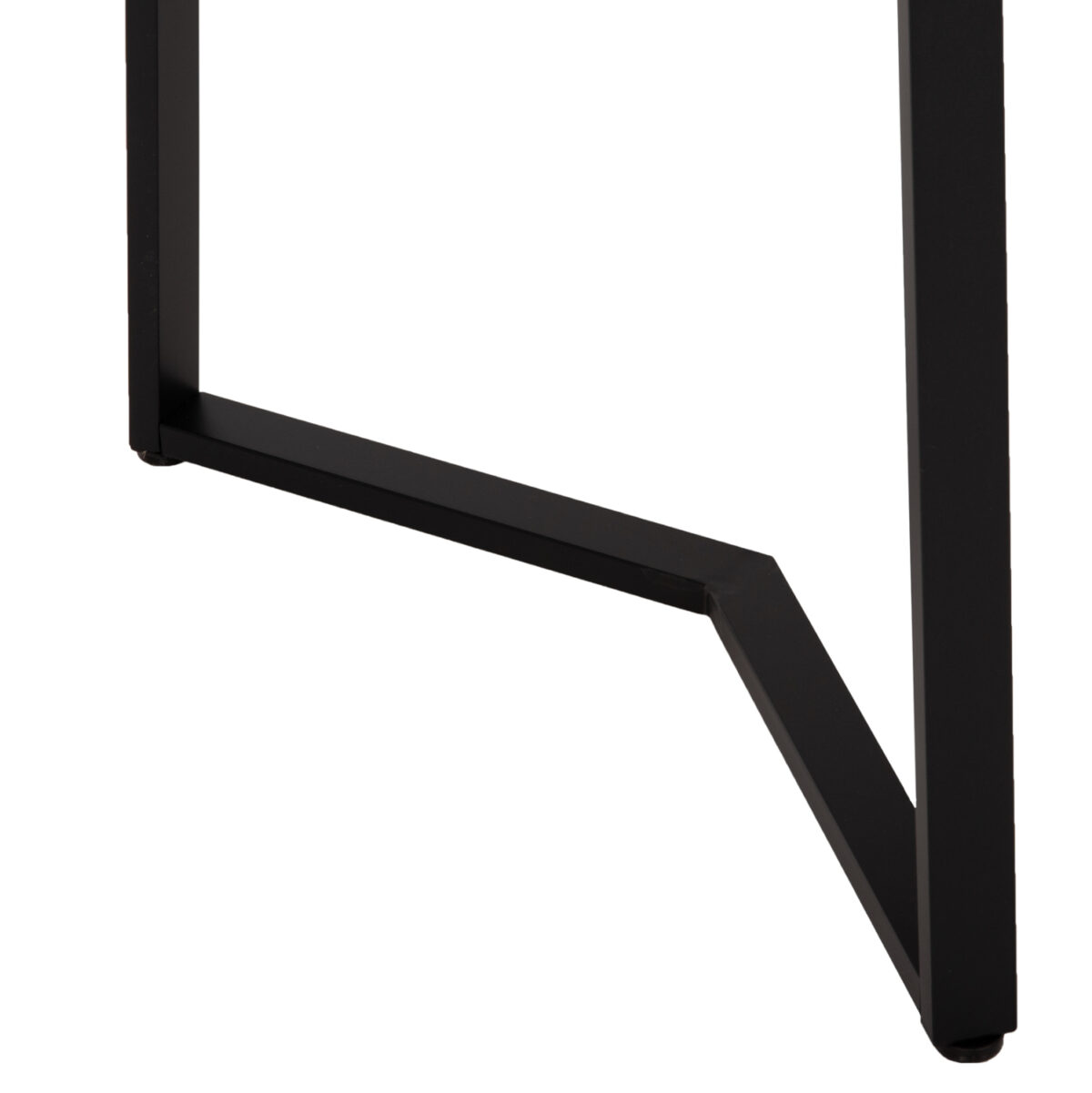 ΤΡΑΠΕΖΙ ΤΡΑΠΕΖΑΡΙΑΣ JAY LH10.9531 MDF ΚΑΡΥΔΙ-ΜΑΥΡA ΜΕΤΑΛΛΙΚΑ ΠΟΔΙΑ 120x70x76Υεκ. - Image 5