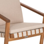 LOUNGE ΣΕΤ ΕΞ.ΧΩΡΟΥ 3ΤΜΧ DAME LH10.10982 ΞΥΛΟ ΑΚΑΚΙΑΣ--ΣΧΟΙΝΙ STRAP & ΜΑΞΙΛΑΡΙΑ ΣΕ ΜΠΕΖ - Image 4