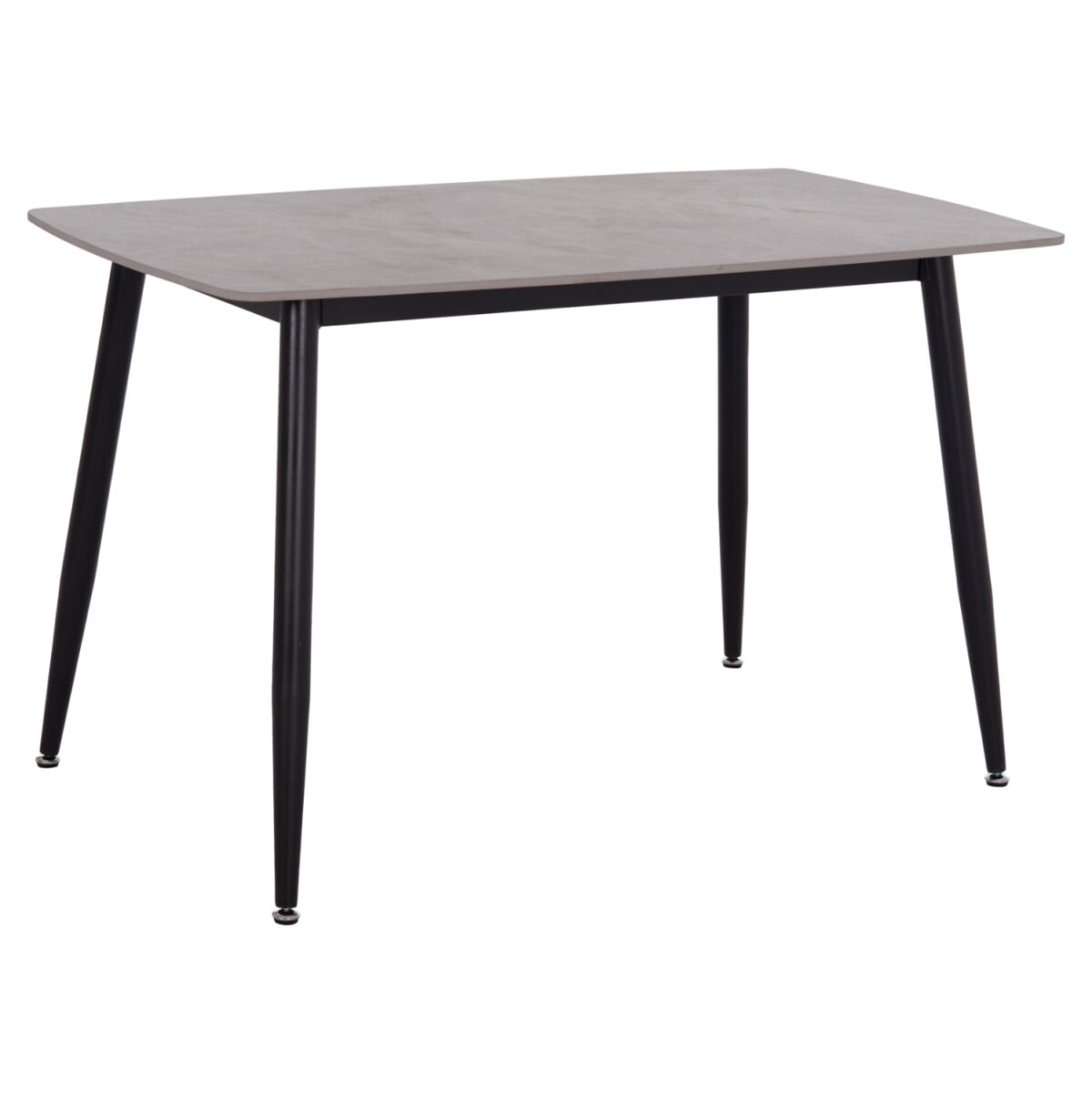 trapezi-fb9985413-keramiko-top-gkri-marm ΤΡΑΠΕΖΙ RAVEN LH10.9854.13 ΚΕΡΑΜΙΚΟ TOP ΓΚΡΙ ΜΑΡΜΑΡΟ-ΜΑΥΡΟ ΜΕΤΑΛΛΟ 120x70x73Υεκ. - Image 1