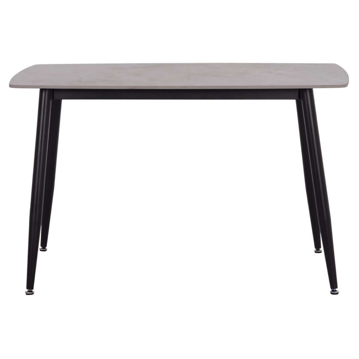 ΤΡΑΠΕΖΙ RAVEN LH10.9854.13 ΚΕΡΑΜΙΚΟ TOP ΓΚΡΙ ΜΑΡΜΑΡΟ-ΜΑΥΡΟ ΜΕΤΑΛΛΟ 120x70x73Υεκ. - Image 4